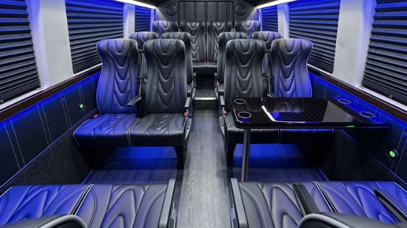 20 passenger sprinter van interior eugene