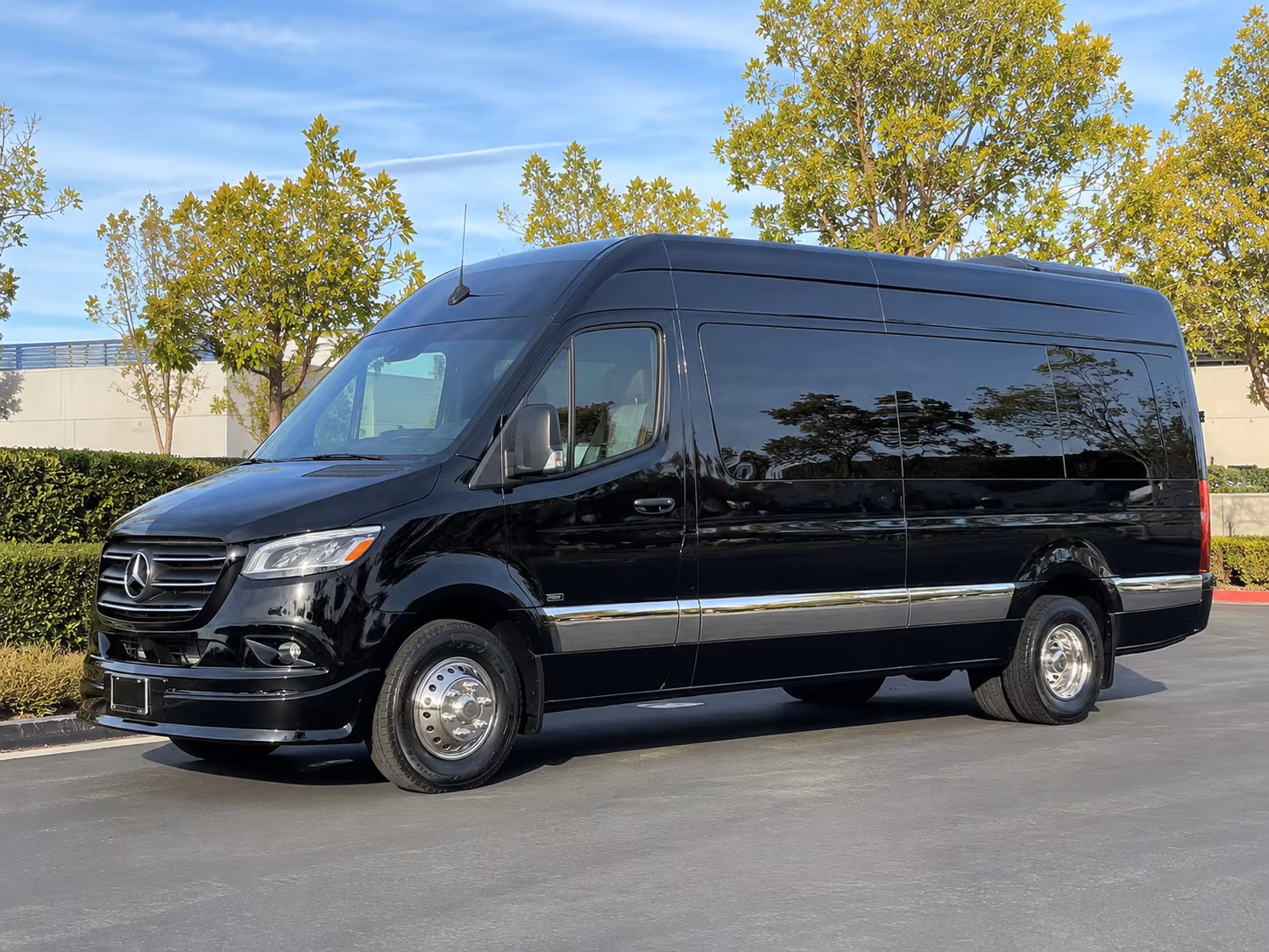 client transfers and executive sprinter van transportation in eugene