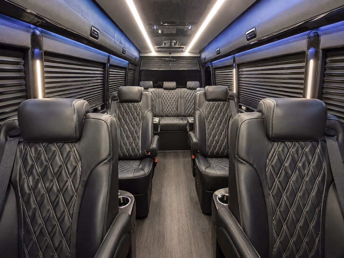 parent coordinated sprinter van group bookings with a set pickup and return time in eugene